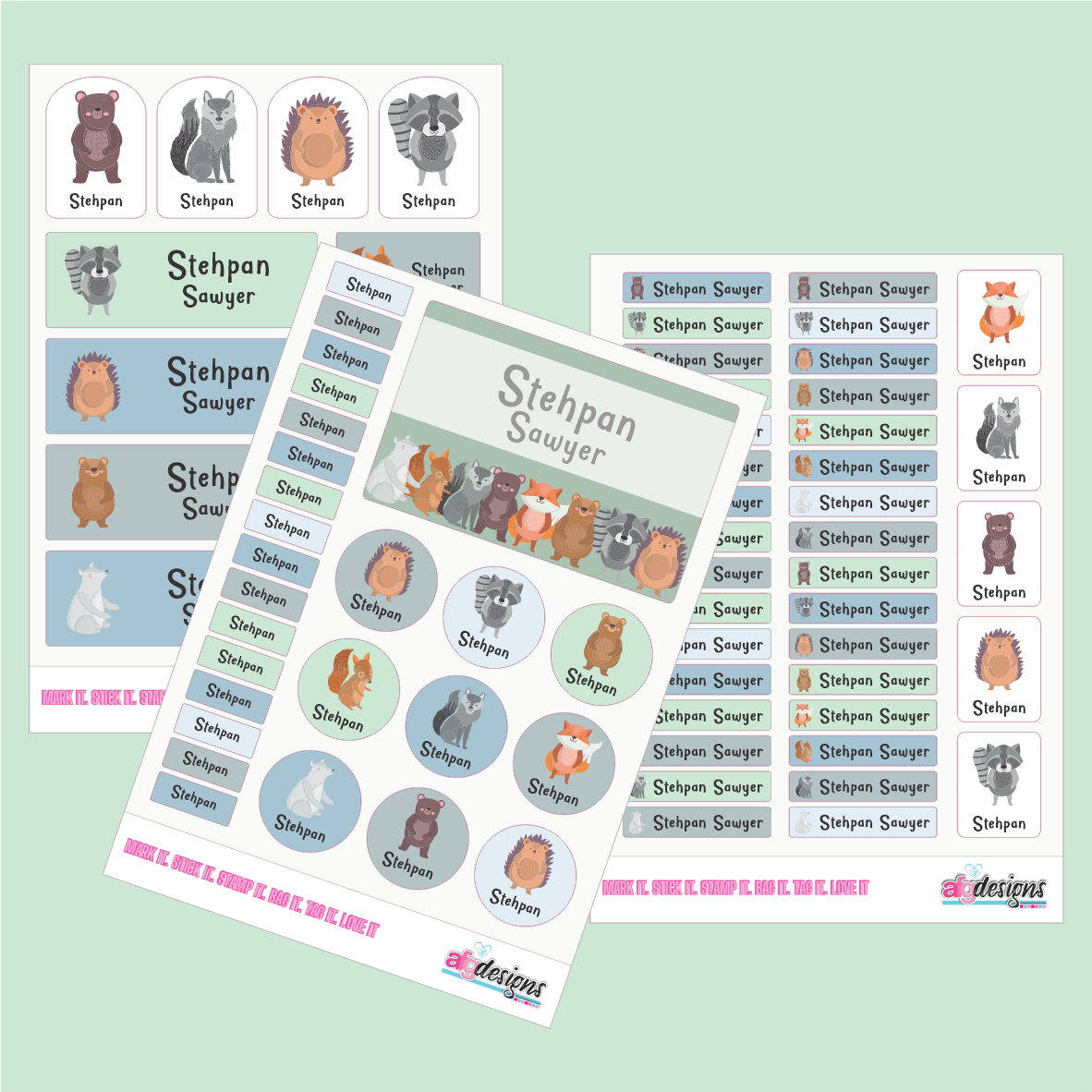 Essentials School Sticker Pack