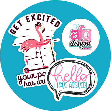 Business Stickers - Custom Cut Shapes