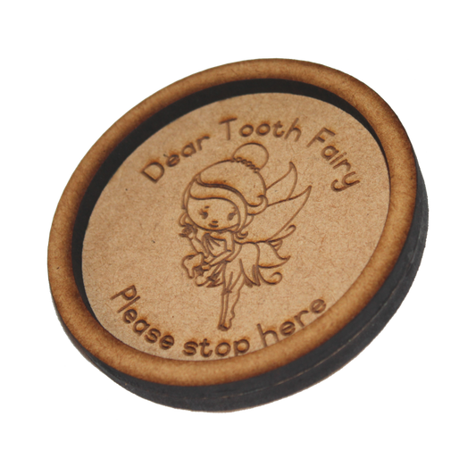 Tooth Fairy Plate - Tooth Fairy Girl