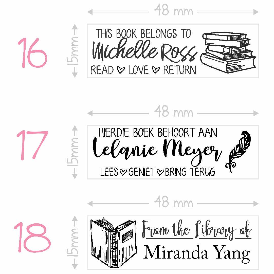 My Book Stamp