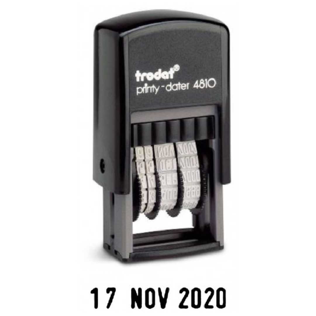 Dater Stamp, English - 38mm