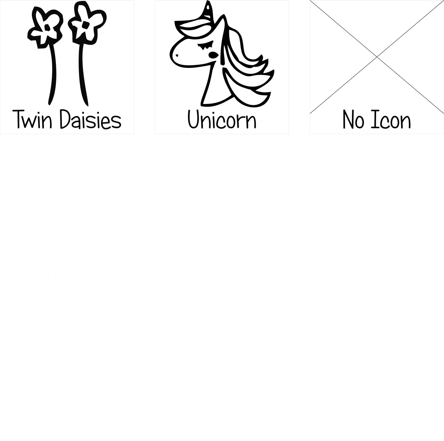 Trodat Clothing Stamp - Stamp n Stick Single Design