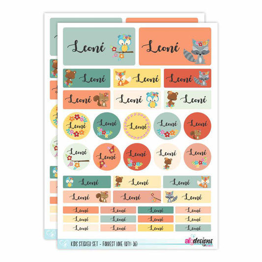 Kids Variety Sticker Sets
