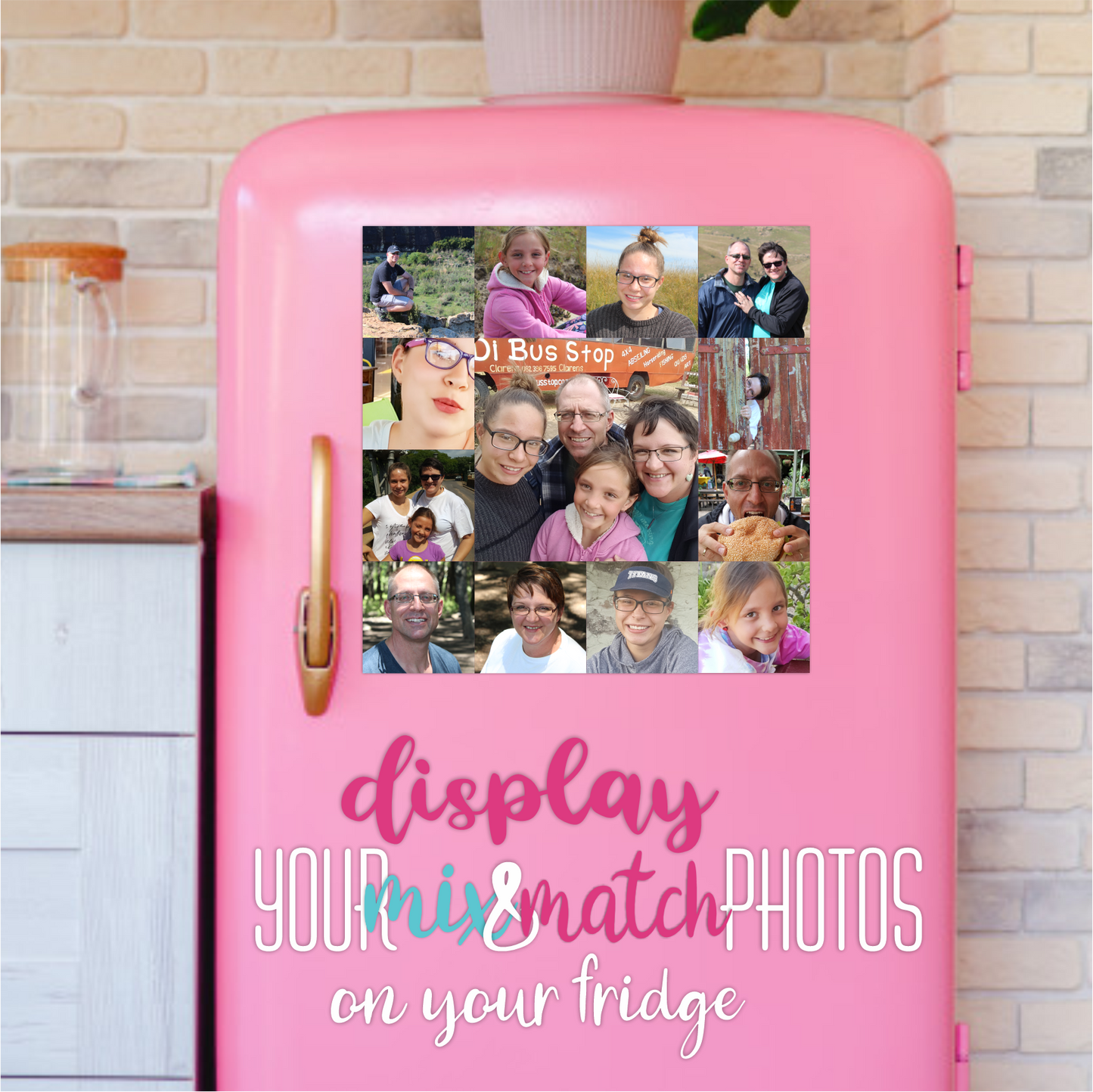 Magnetic Fridge Photos