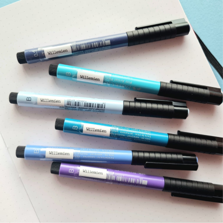 Wrap-Around Pen & Pencil Labels