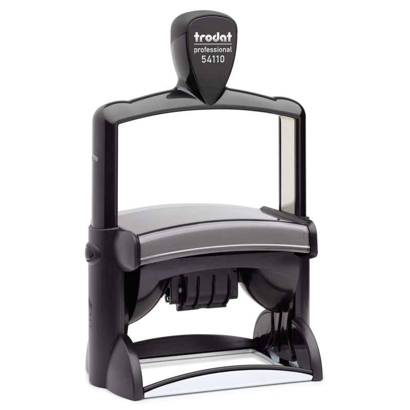 Trodat PRO 54110 Self-Inking Dater Stamp - 85x55mm