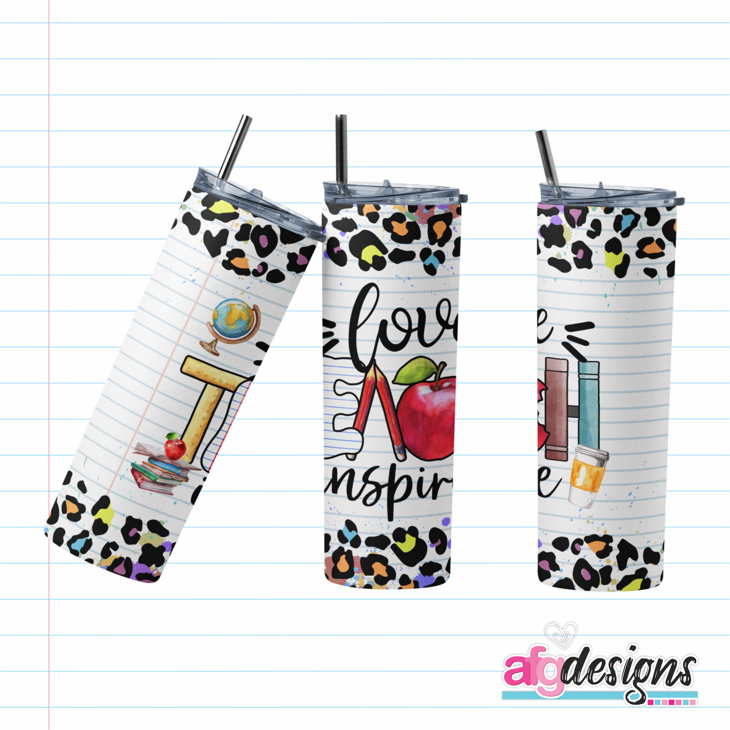 20oz Skinny Tumbler - Fully Customised & Personalised