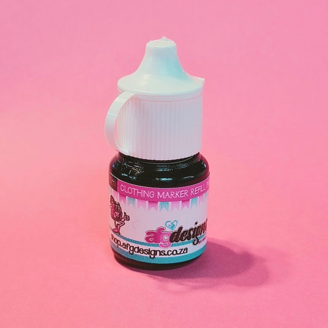 Refiller Ink Design Refill Ink for Clothing Stamp – AFG Designs