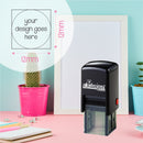 Shiny 12x12mm Self-Inking Stamp - Custom