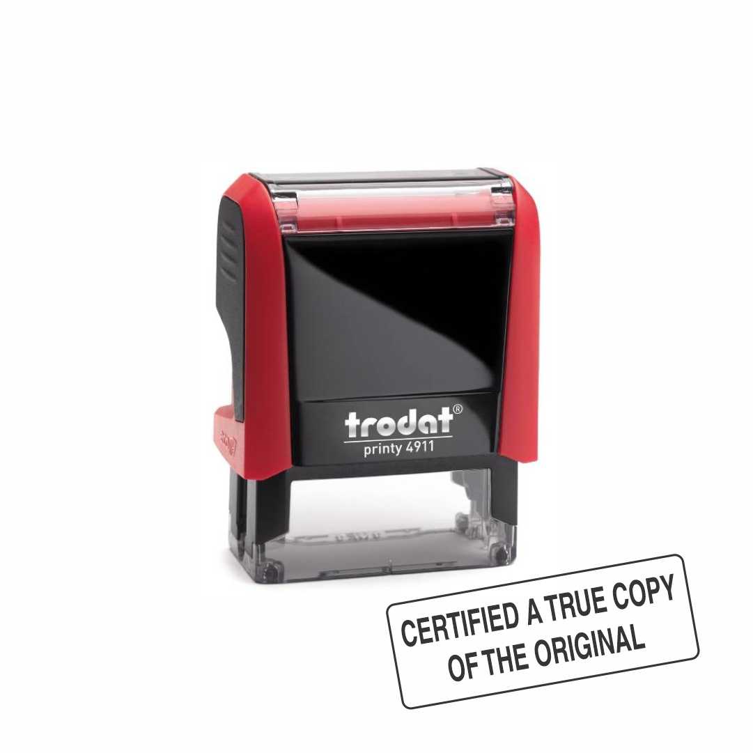 Commissioner of Oaths 3 Stamp Set | Trodat (self-inking) – AFG Designs