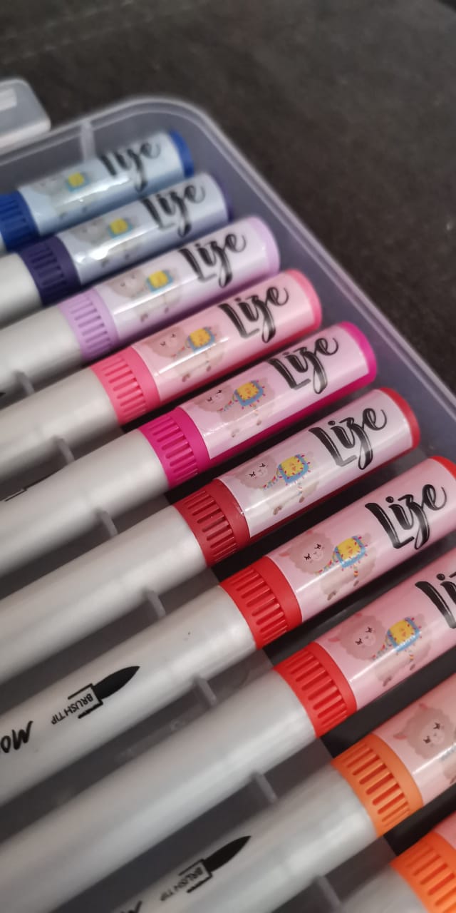 Wrap-Around Pen & Pencil Labels