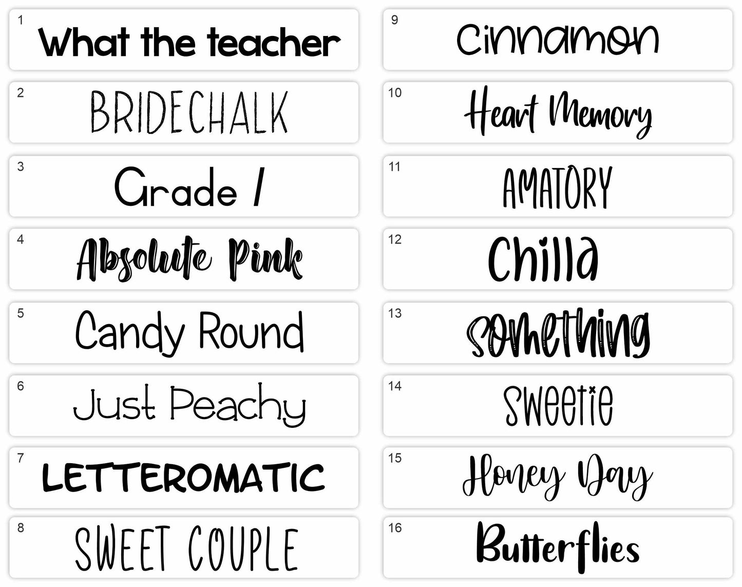 Iron-On Labels - Rectangles (36 per sheet)