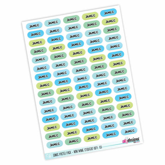 Mini Stickers - Various Options Available